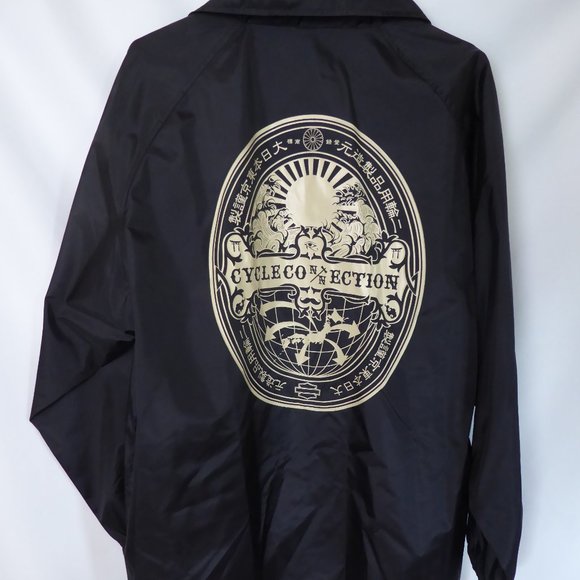 Other - TOKYO JAPAN CYCLE CONNECTION LONG SLEEVE BLACK WINDBREAKER JACKET (NEW) XL